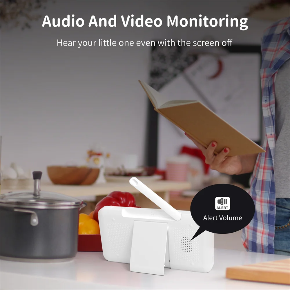 Babystar 5 Inch Wifi Baby Moni - Smart Home Battery Camera avaliação e preço