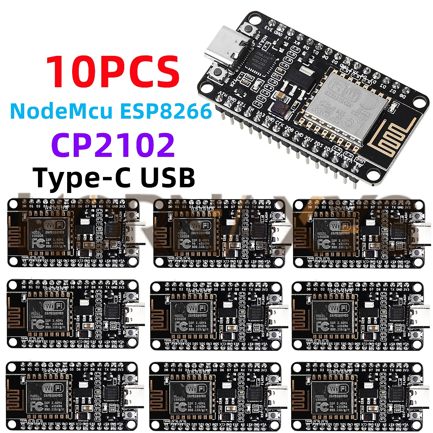 1-10PCS/Wireless Module CP2102 - Smart Home Esp8266 avaliação e preço