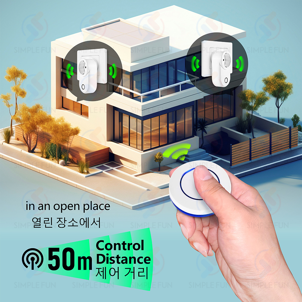 Wireless Remote Control Socket - Smart Home Ventilation avaliação e preço