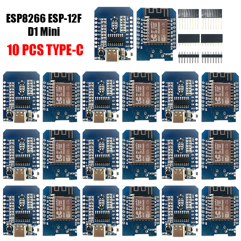 XCW WeMos D1 Mini TYPE-C/Micro - Smart Home Esp8266 avaliação e preço