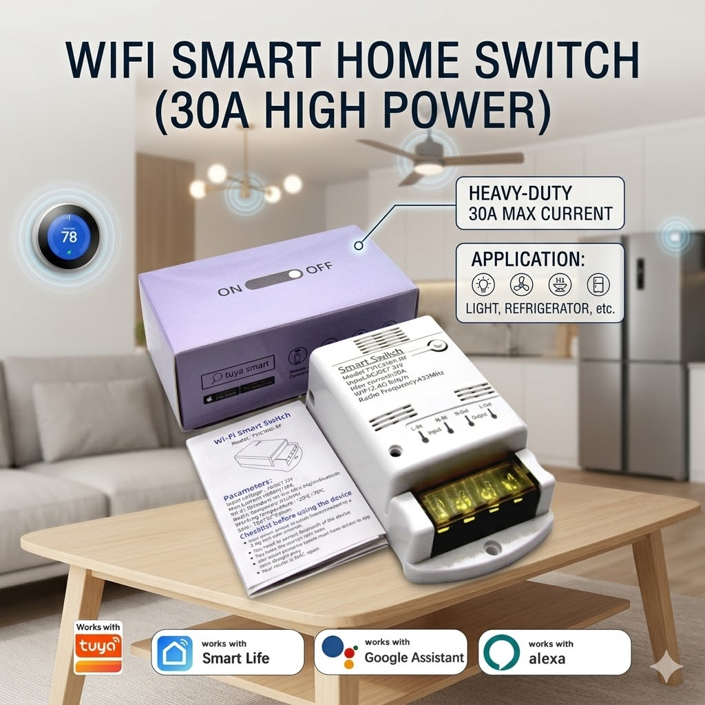 Smart Wifi Switch Module Appli - Smart Home Ventilation avaliação e preço