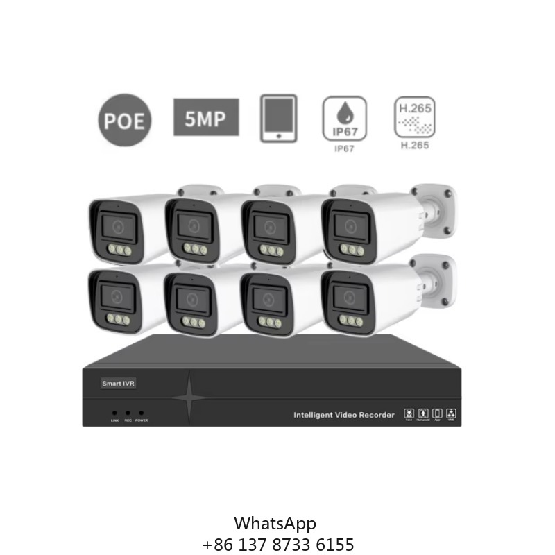 5MP 4CH 8CH Home Cctv Security - Security Ip Camera avaliação e preço