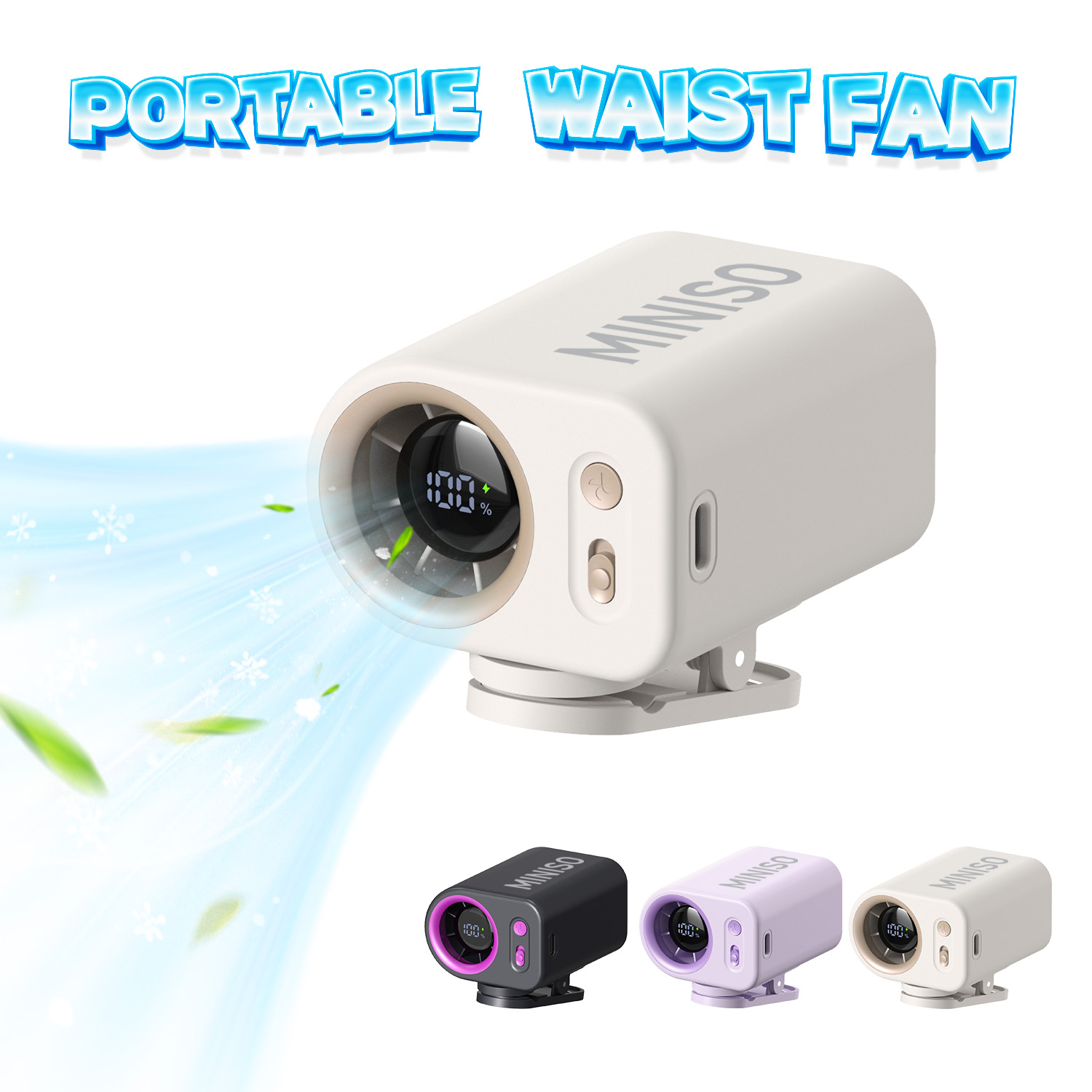 MINISO 20000RPM High Speed Wai - Smart Home Ventilation avaliação e preço