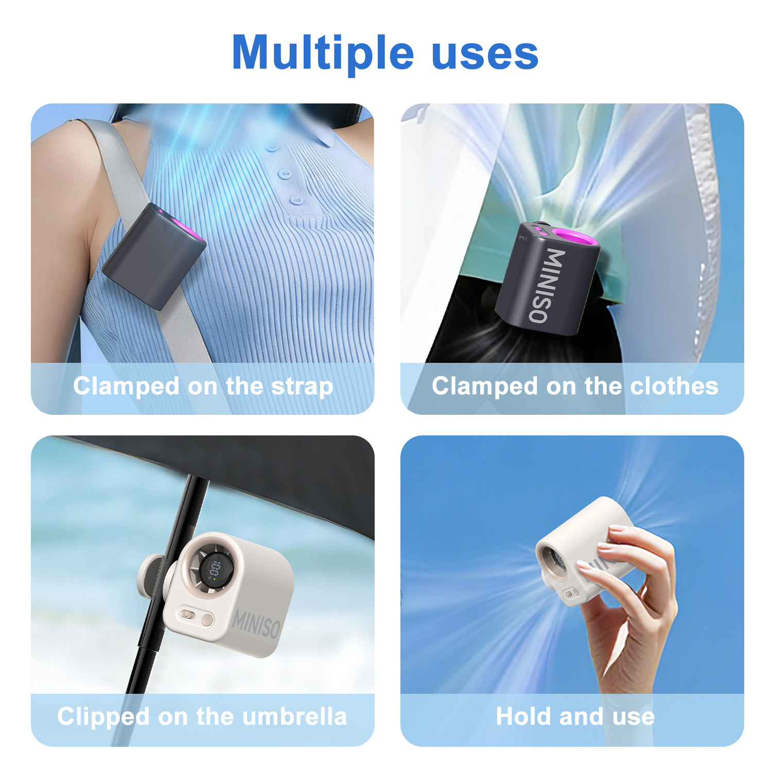 MINISO 20000RPM High Speed Wai - Smart Home Ventilation avaliação e preço