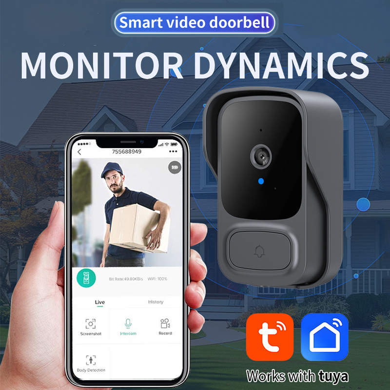 Tuay Wifi Doorbell Camera With - Smart Home Video Doorbell Installation avaliação e preço
