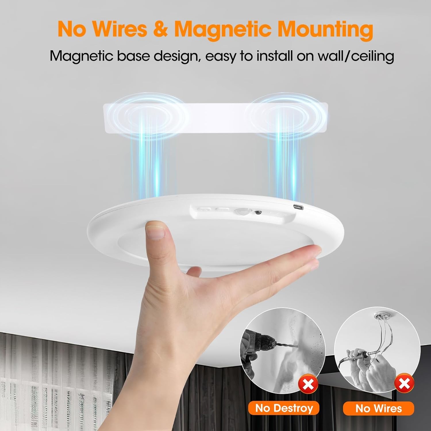 4 Pack Long Battery Motion Sen - Motion Sensor Light avaliação e preço
