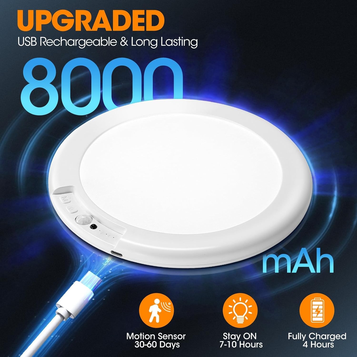 4 Pack Long Battery Motion Sen - Motion Sensor Light avaliação e preço