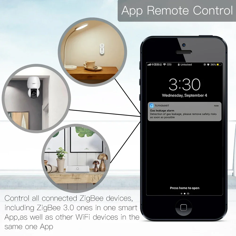 Tuya ZigBee 3.0 Smart Gateway  - Smart Home Zigbee 3.0 avaliação e preço