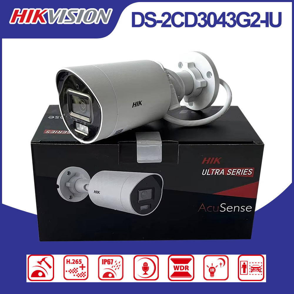 Hikvision DS-2CD3043G2-IU 4MP  - Smart Home Hikvision avaliação e preço