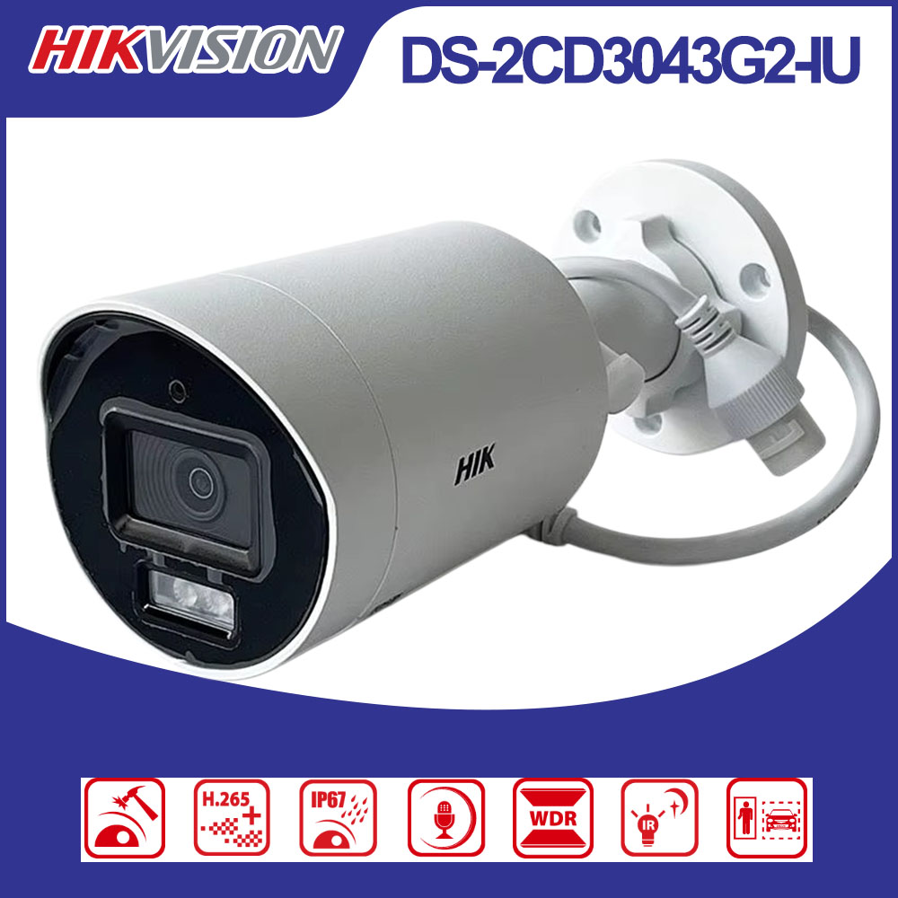 Hikvision DS-2CD3043G2-IU 4MP  - Smart Home Hikvision avaliação e preço