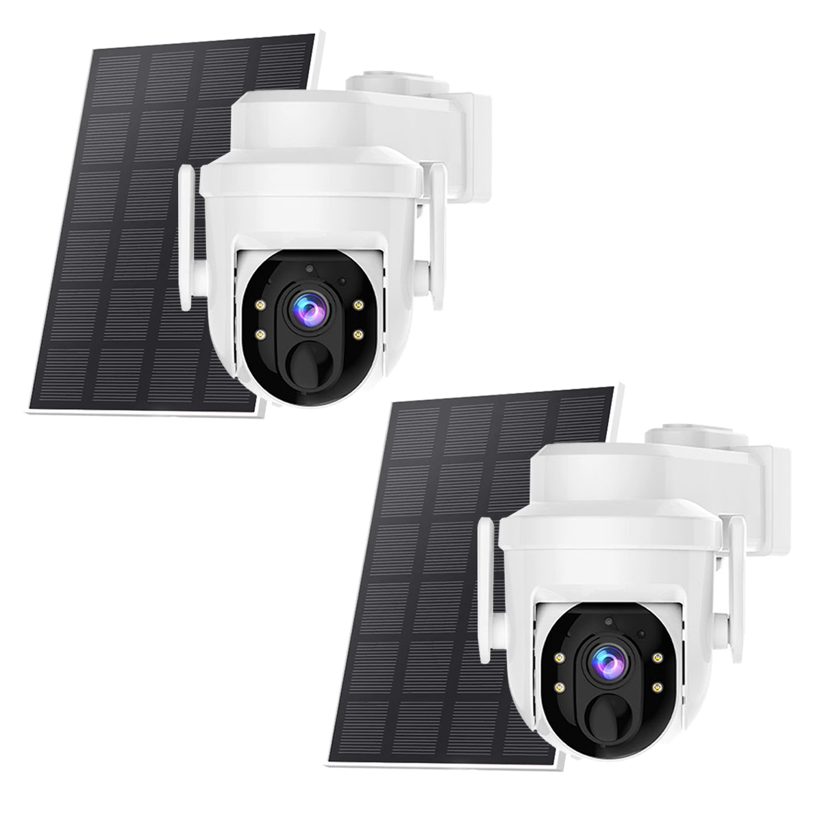 2K Solar Security Camera Pan/T - Smart Home Battery Camera avaliação e preço