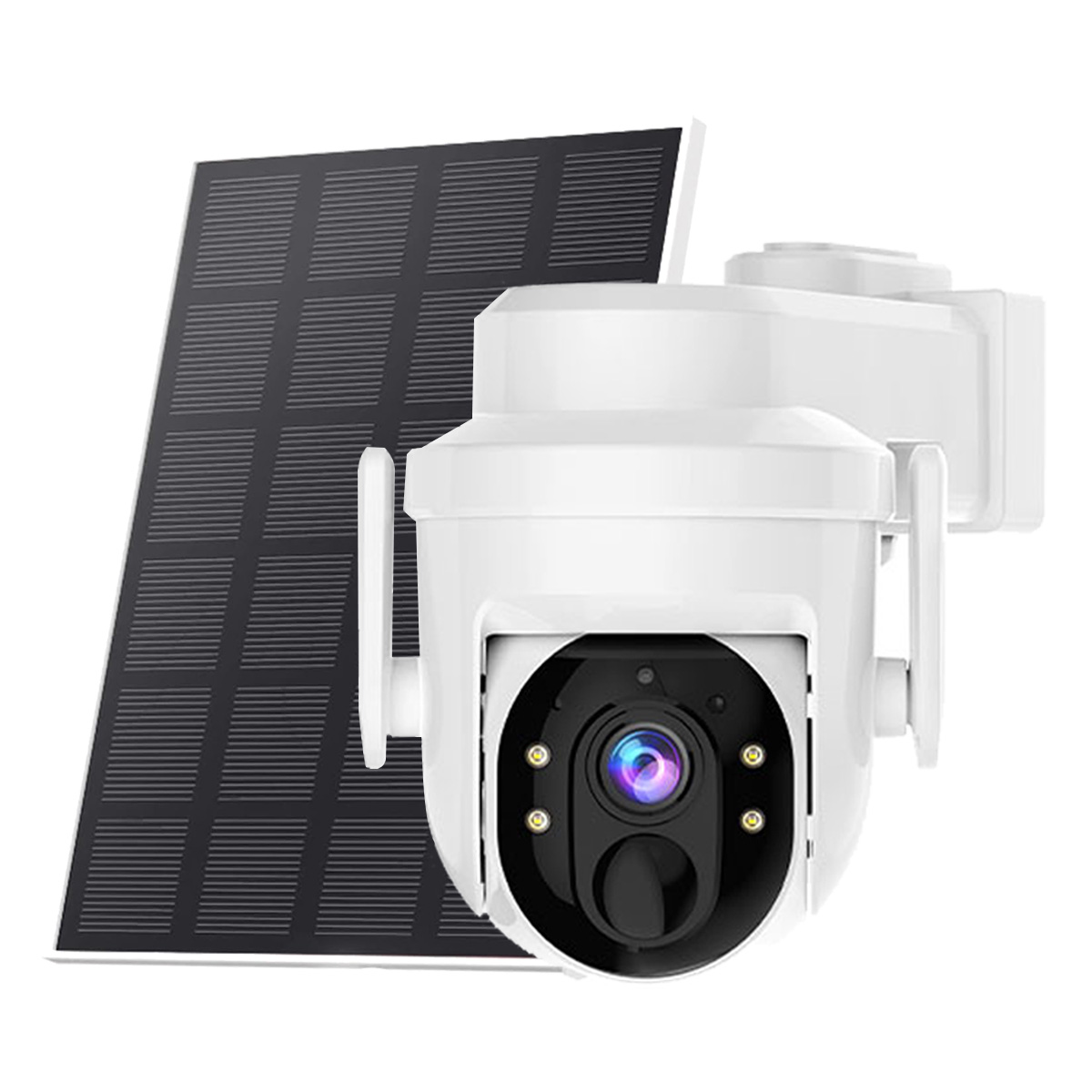 2K Solar Security Camera Pan/T - Smart Home Battery Camera avaliação e preço