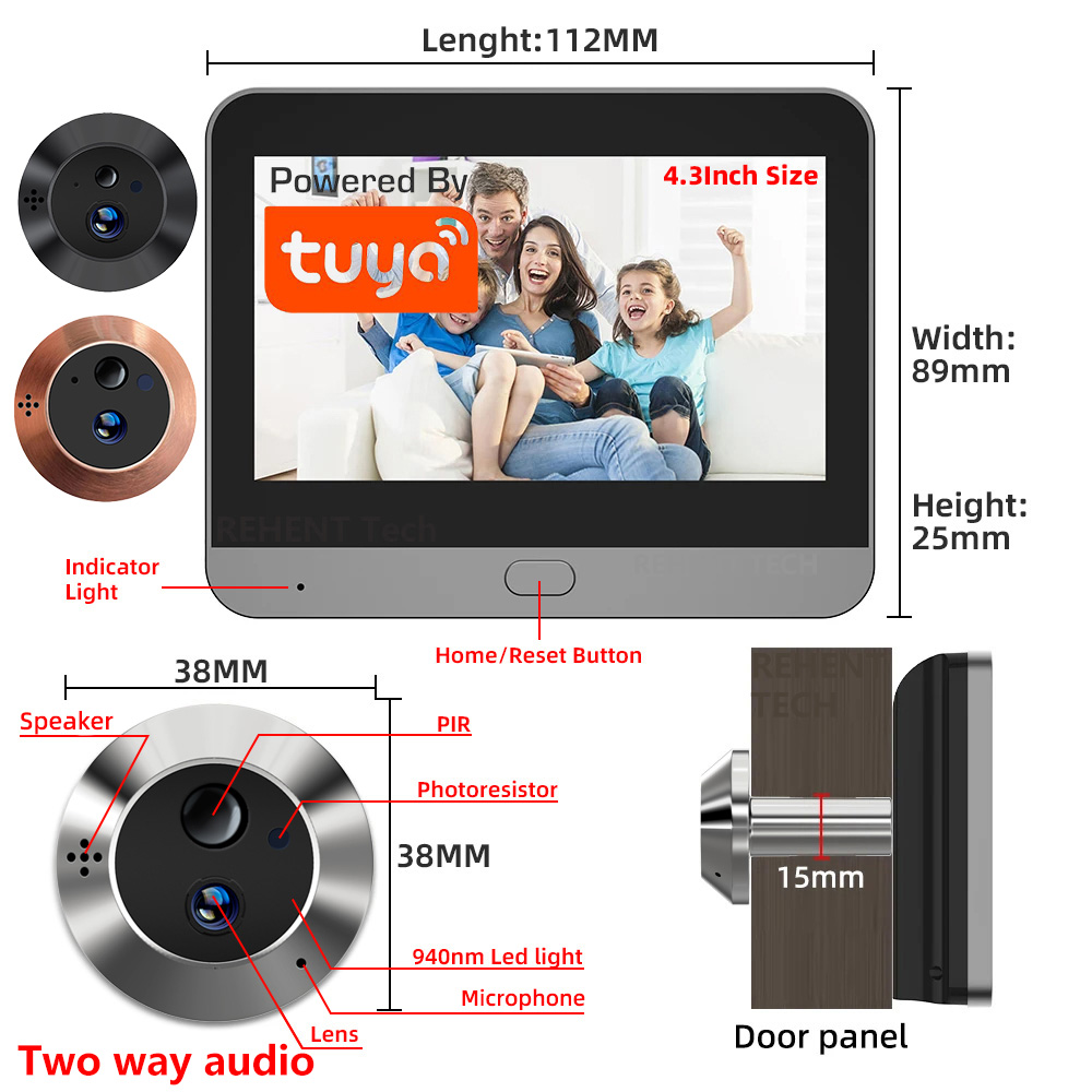 Mini Two Way Audio 3MP Tuya Sm - Smart Home Battery Camera avaliação e preço