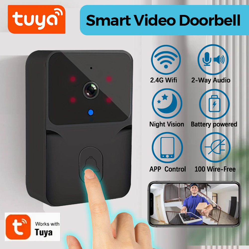 tuya Wireless smart video door - Smart Home Battery Camera avaliação e preço